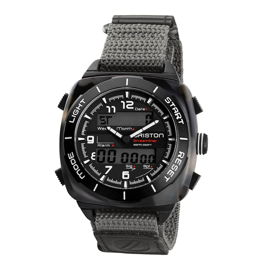 

BRISTON STREAMLINER Acetate Gray Streamline Streamline Adventure ADVENTURE/Watch -