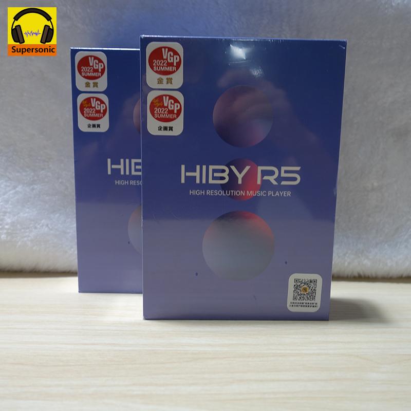 

HiBy R5 Gen 2/R5 II Android HiFi HiRes Портативный музыкальный плеер MP3 Dual ES9219C Bluetooth MQA 16x USB ЦАП DSD 35 часов работы