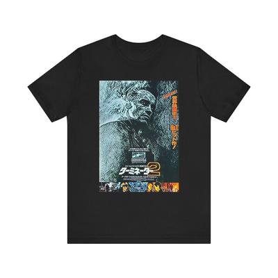 Terminator 2 Grafikdruck Film Rundhals Unisex Jersey Kurzarm T-Shirt