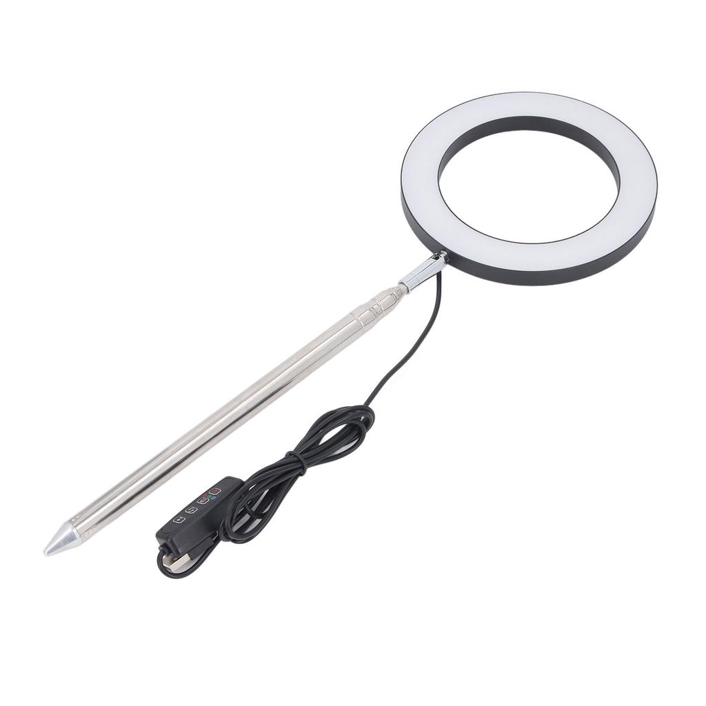 6 Zoll Vollspektrum Pflanzenlicht 26,5-165cm Höhenverstellbare Wachstumslampe mit 3H 9H 12H Timer 10