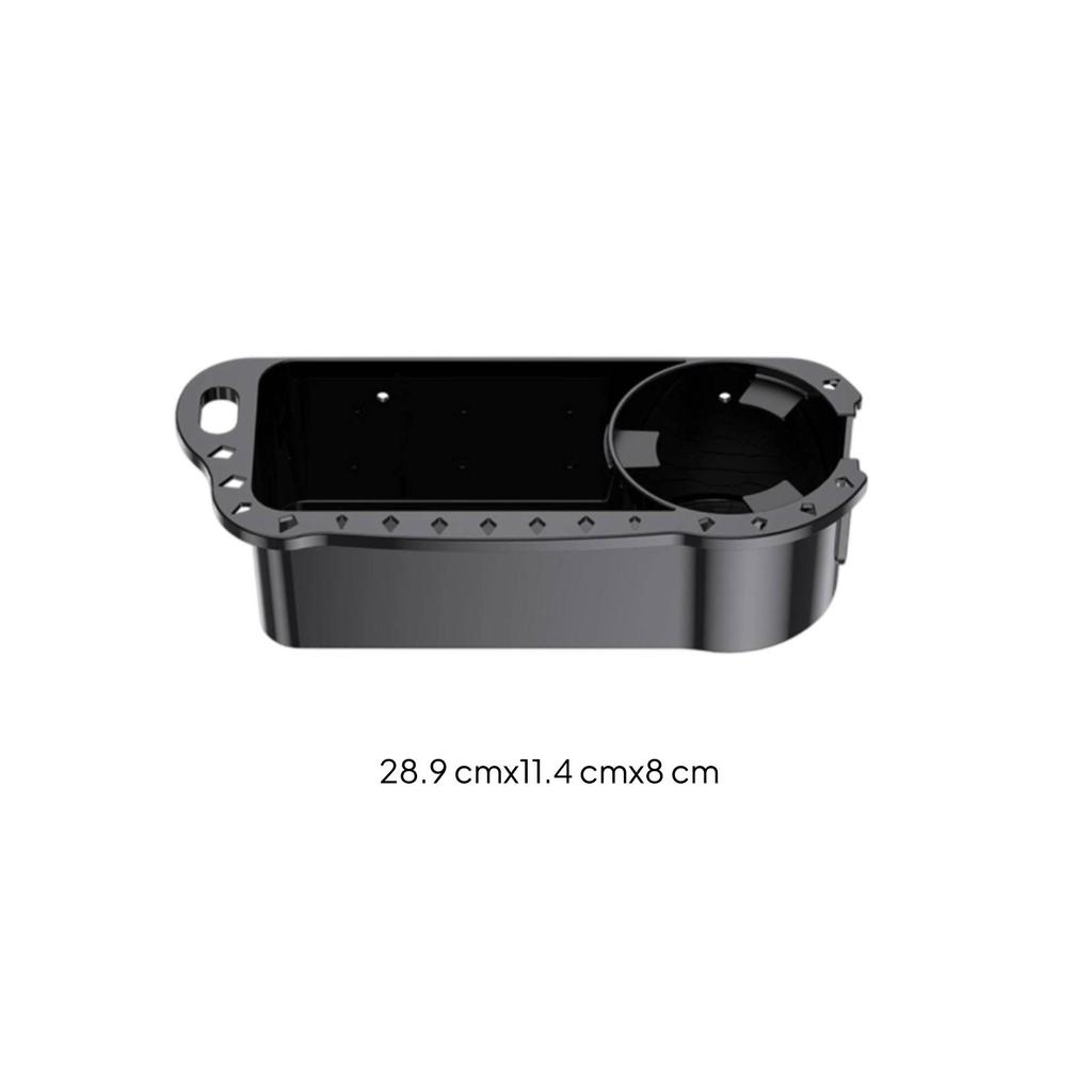 Boat Beverage Holder with Storage AntiNoise Marine Drink Organizer Compact