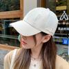 Punk Holes Baseball Hats For Women Men Solid Color Cotton Duck Tongue Cap Street Fashion Unisex Sunscreen Caps