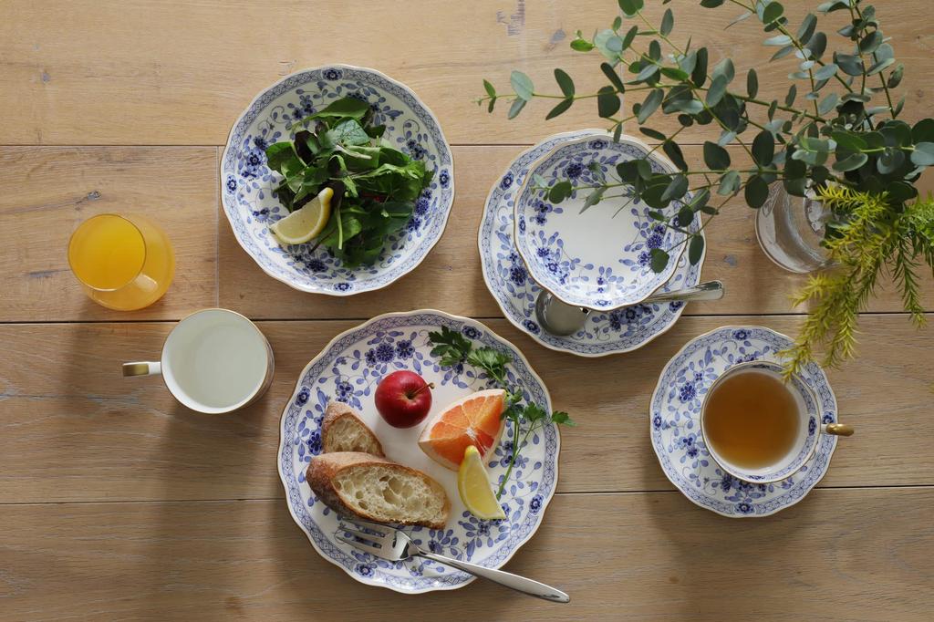 NARUMI Milano Pair Tea Set, Bone China, 9682-7165