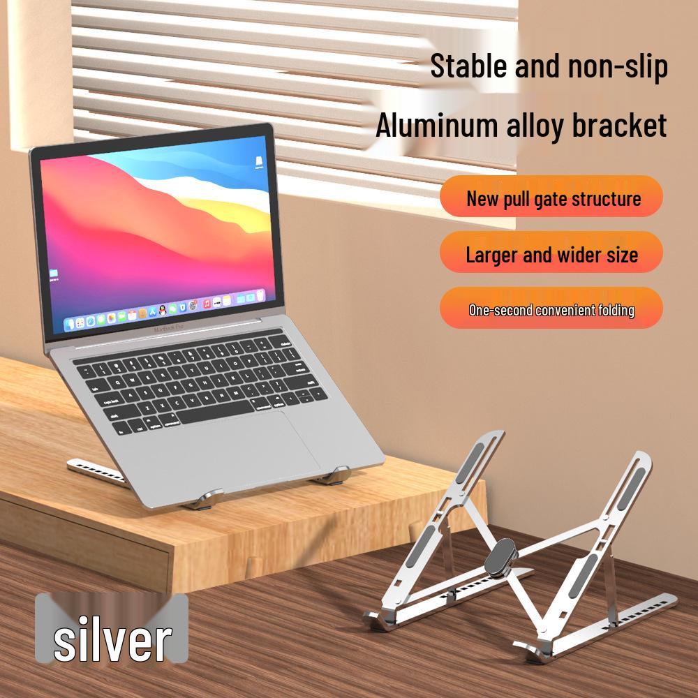 Folding Portable Aluminum Laptop Stand & Riser