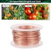 20m Pure Copper Wire for Gardening and Plant Support Bare Copper Wire for Air Plant Holders and Vegetable Growing