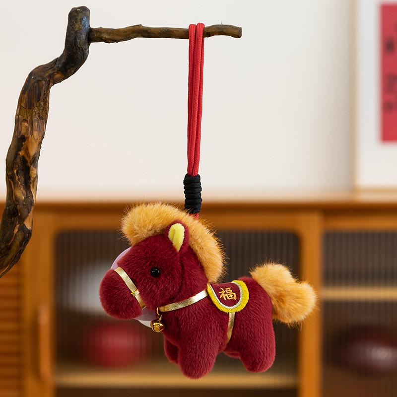 Traditional Style Horse Plush Toy With Pp Cotton Fill For Collectors And Kids