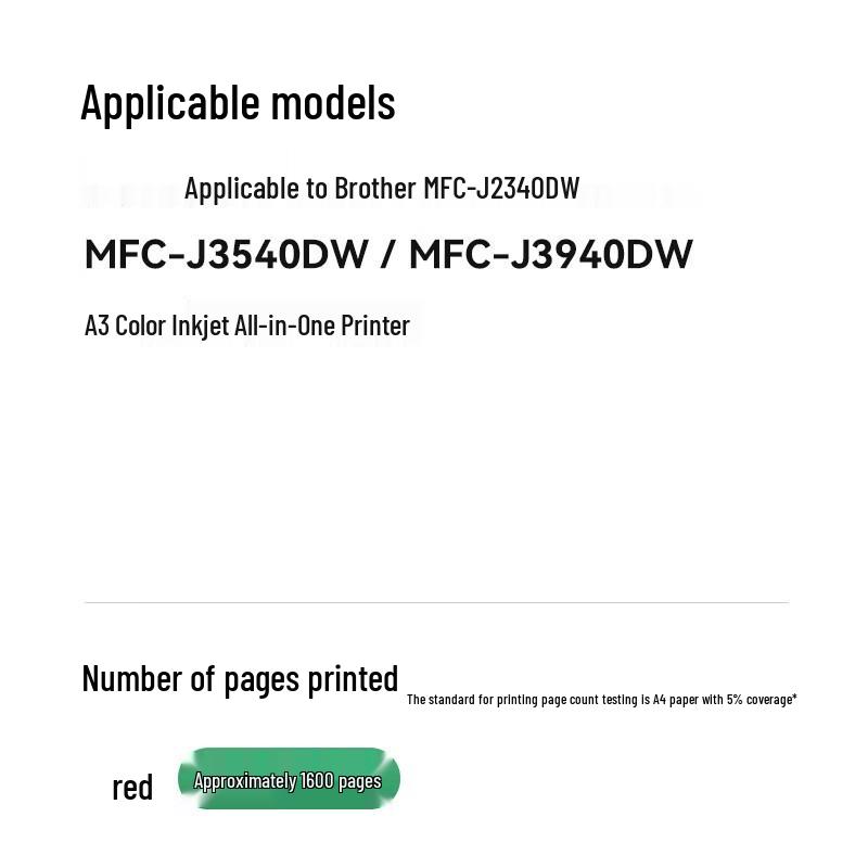 LC492XL Ink Cartridge for Brother MFC Printers