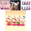 Hello Kitty Mini Figures Set Eight Piece Cute Cartoon Kt Miniatures Cake Toppers Gift