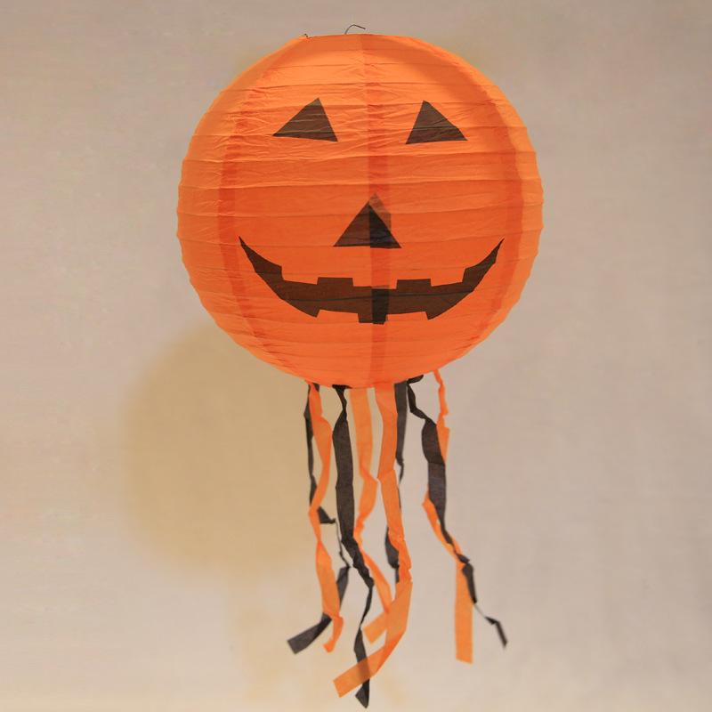 Halloween Pumpkin Lantern Decoration for Malls and Hotels - Ghost Festival Props and Lampshades