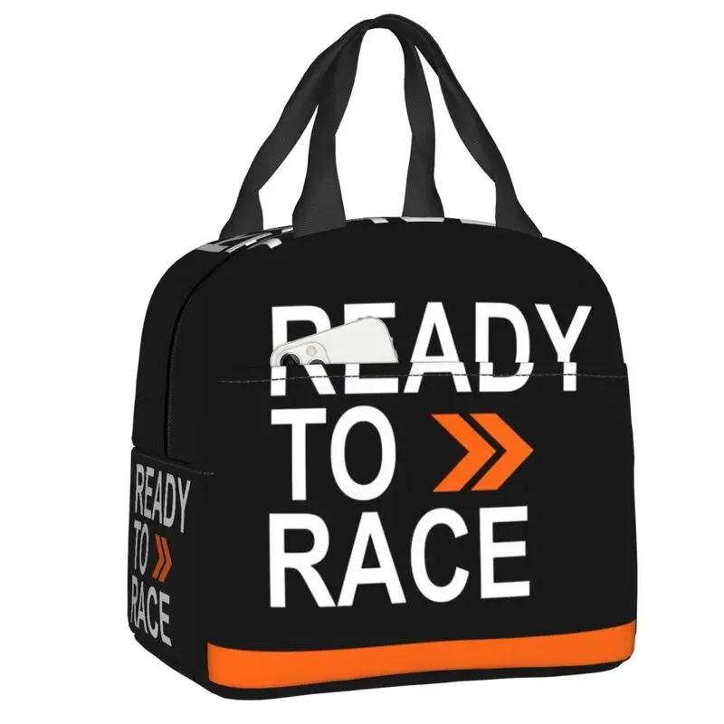 Ready To Race Lunchtasche Tragbare Rennkühlbox Thermisch isolierte Bento-Box Für Frauen Kinder Schulkinder Picknick Lebensmittel-Tragetaschen