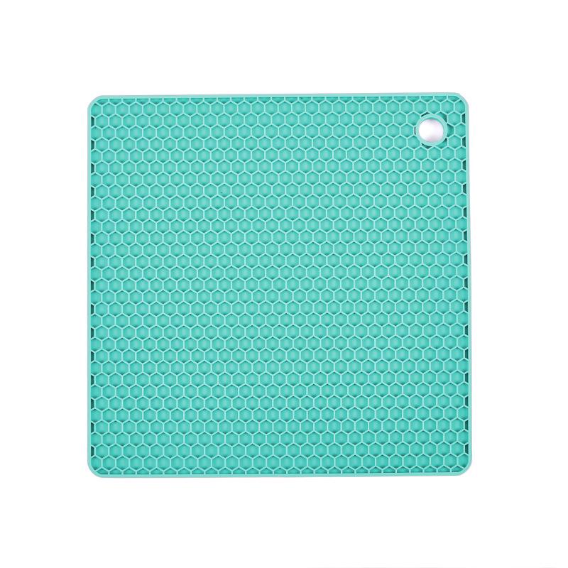 Multi-Function Silicone Honeycomb Table Mat - Non-Slip, Heat Resistant