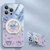 Suitable for Iphone Disney Duffy and Friends MagSafe Magnetic Phone Case with 360 Rotating Stand for IPhone Gift for Girls Cute