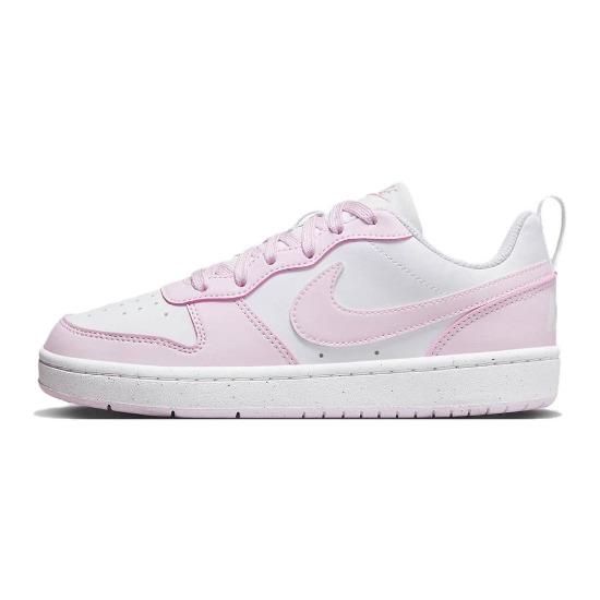 Nike Court Borough Low Recraft GS Pink Foam White Kids Sneakers DV5456-105
