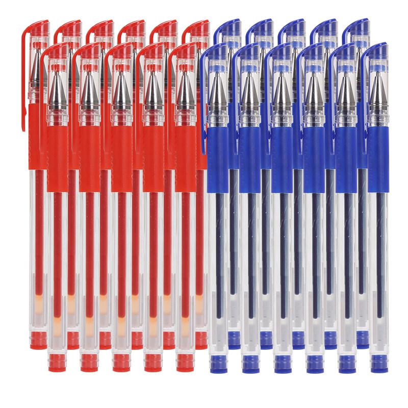 100 Black 0.5mm Water-Based Signature Pens for Office Use - Ballpoint Carbon Writing Pens