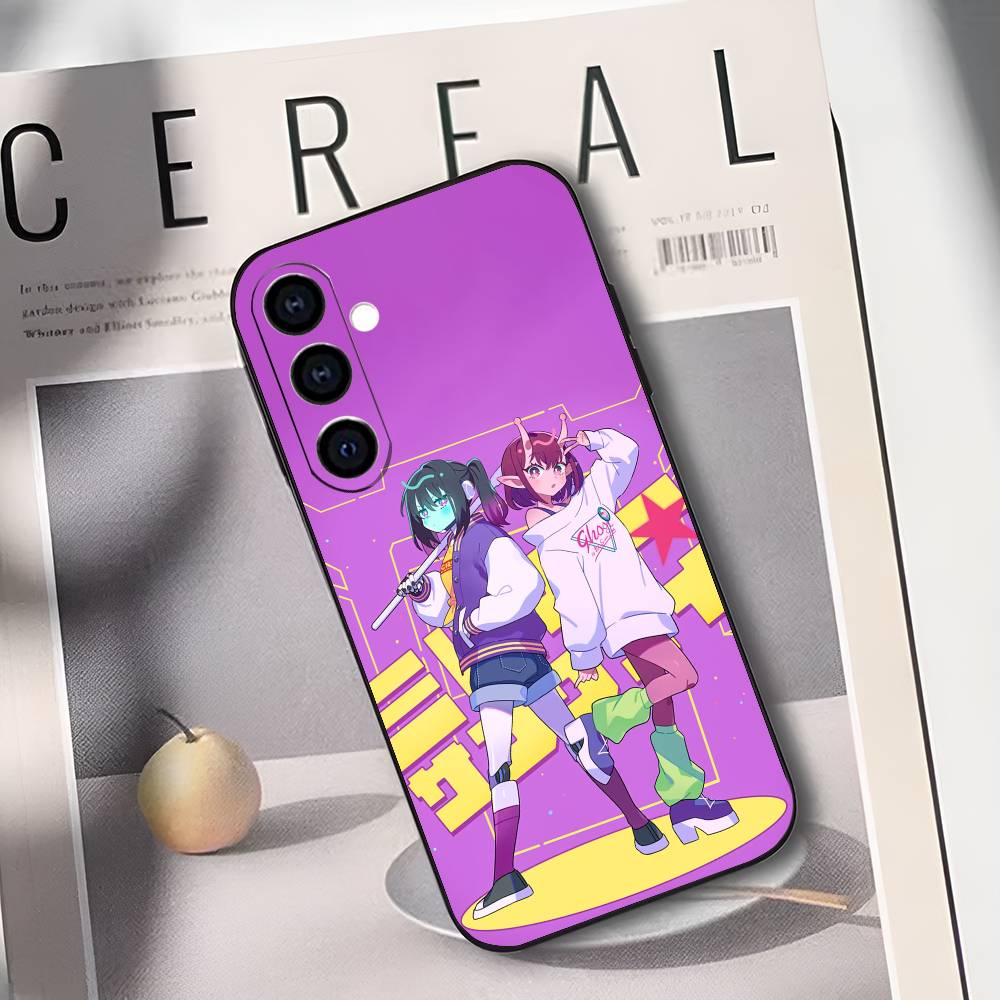 M-Milky S-Subway Anime Phone Case Silicone Soft For Samsung Galaxy A73,A72,A71,A70,A53,A52,A51