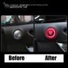 Car Engine Start Button Replace Cover Stop Switch For Hyundai Sonata DN8 10th  