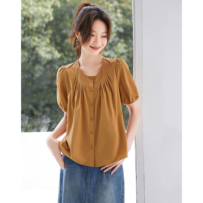 2025 Summer New Chinese Style Petite Blouse S