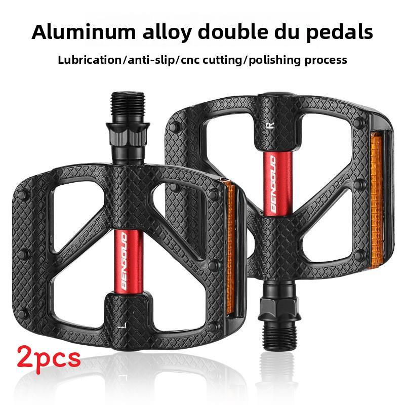 Bicycle Pedals Aluminum Alloy Waterproof Dustproof For Outdoor Cycling