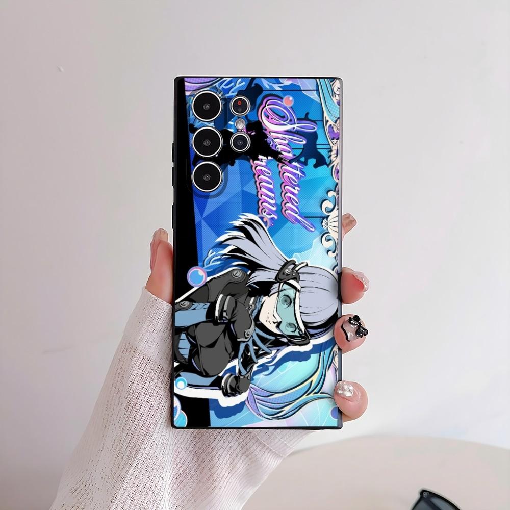 P-Persona 5 Anime Phone Case For Samsung Galaxy S25 S24 S22 S23 Ultra S21 S20 Plus 5G Frosted Non-Slip Full Cover Soft Case