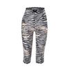 J25PT025 Summer Women's Sexy Lace Trim Three-Quarter Straight-Leg Pants - Casual & Versatile