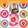 Wooden Clock For Kids Learn Time And Math With Colorful Model