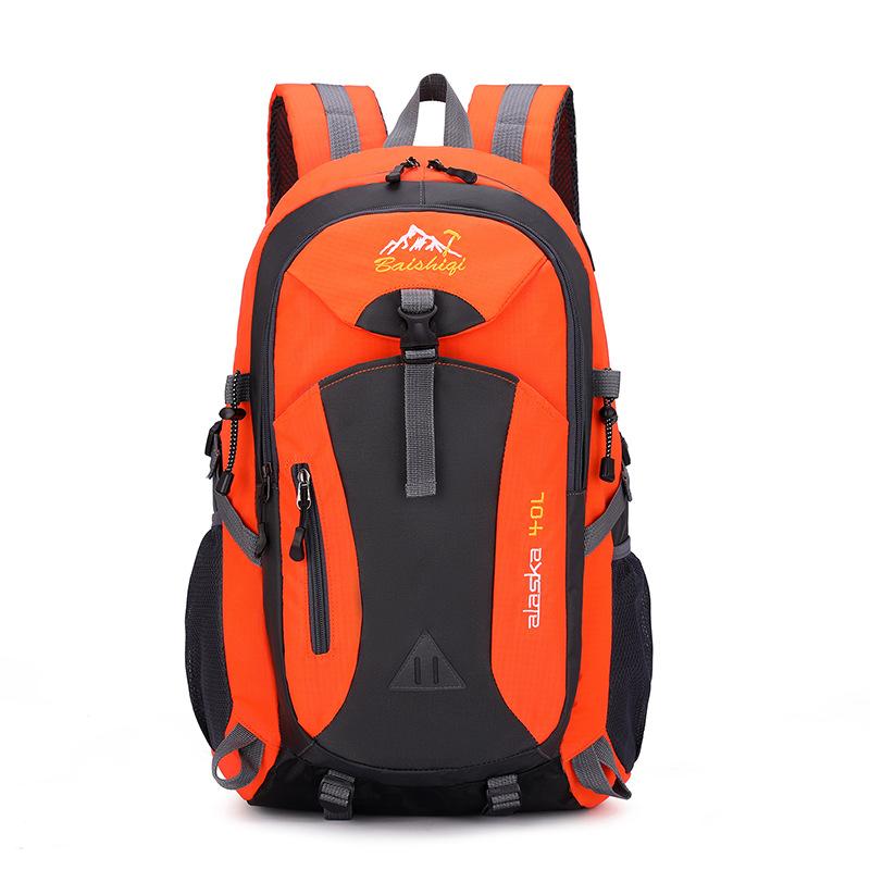 New 40L outdoor mountaineering bag men's and women's backpack sports schoolbag leisure travel travel backpack large capacity