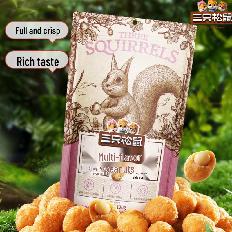 Three Squirrels Assorted Snack Pack