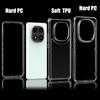 For Redmi Note 14 Pro 5G Phone Case,3 In 1 Shockproof Slim Fit Clear Fullbody Protective Cover For Redmi Note 14 Pro 5G