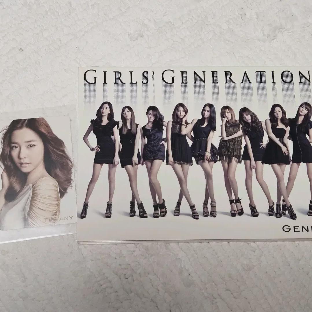 

Girls Generation Japan Genie Album+ Tiffany Photocard