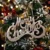 Store Window Holiday Decor Merry Christmas Letter Sign for Tree, Glitter Plastic Hanging Gift Packaging Accessories Ornaments, Sparkling Letters