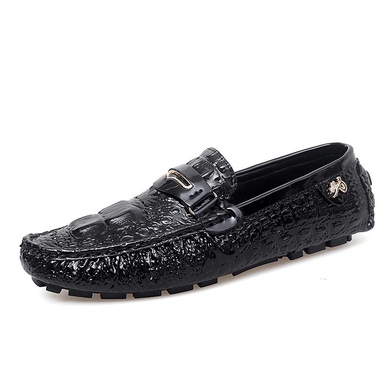 

Plus Size 35-48 Penny Loafers Men Casual Shoes Leather Man Moccasins Slip-On Lightweight Slip on Flats Mens Driving Shoes 35