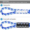 Heavy Duty Boat Tow Harness for Tubing, Stainless Steel Quick Connector, Self Centering Tow Rope for Water Sports Jet Ski Wakeboarding