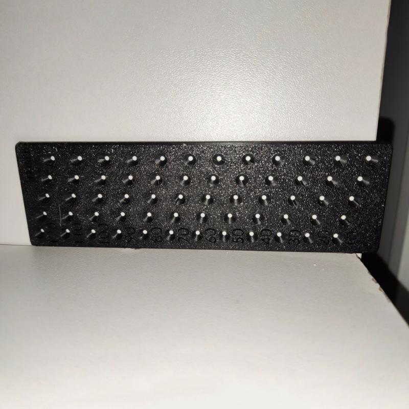 

1Pc Distance Marking 3D Printing Ornament Distance Marking Tools Plastic Process чёрный