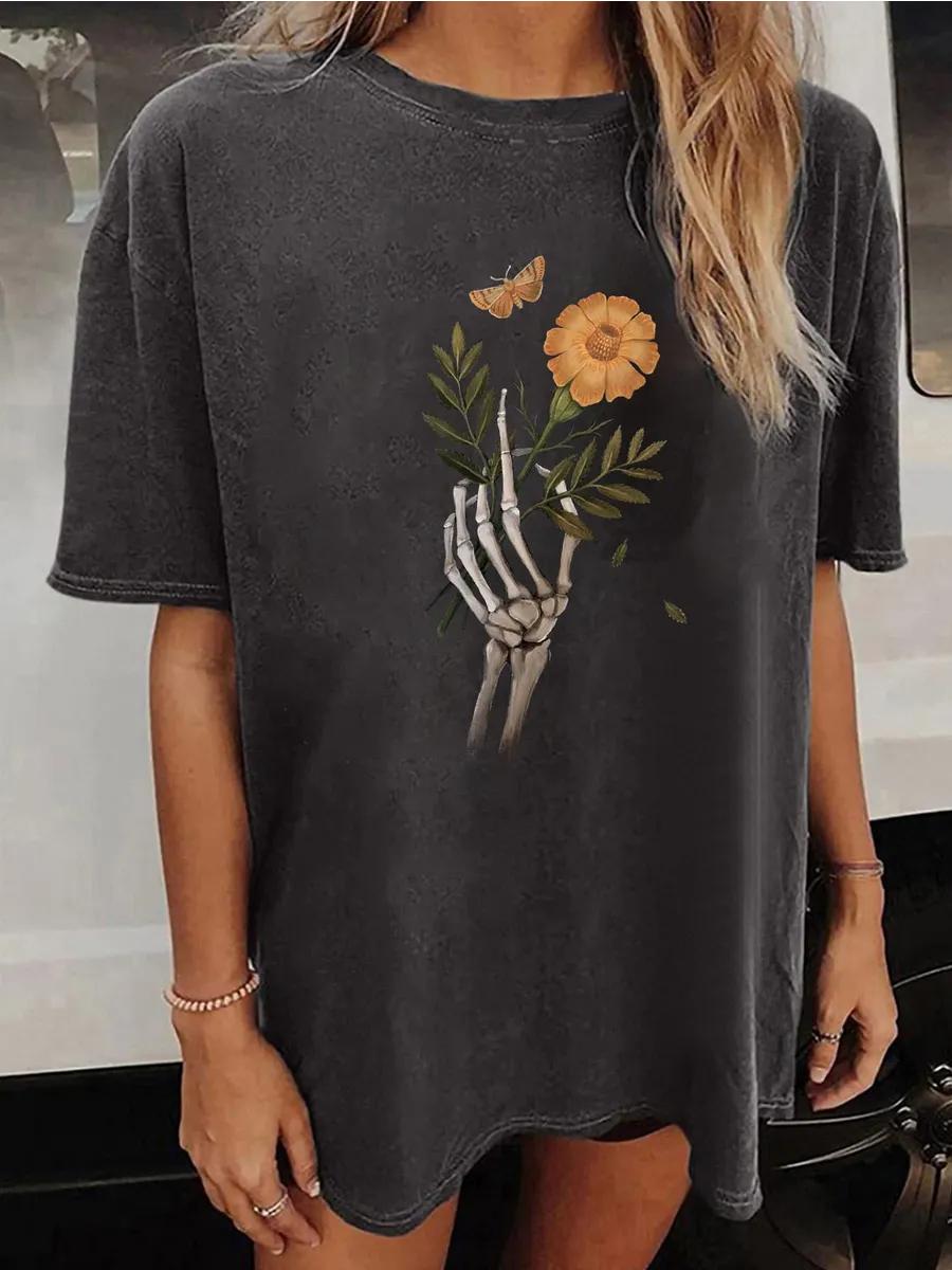 Oversized Forsaken Roblox Gangster Printed T-shirt S