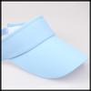 Visor Sun Visor Plain Hat Stylish Simple Long Brim Cap CA502 [White Fang] Women's (Blue)
