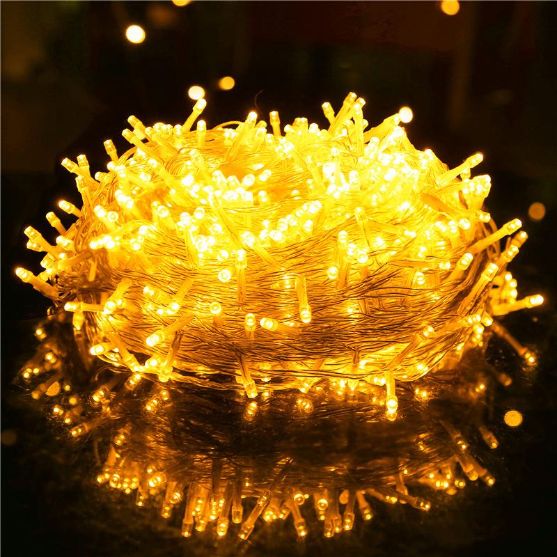 Outdoor LED Starry Sky String Lights - Santa Claus Holiday Party Decor