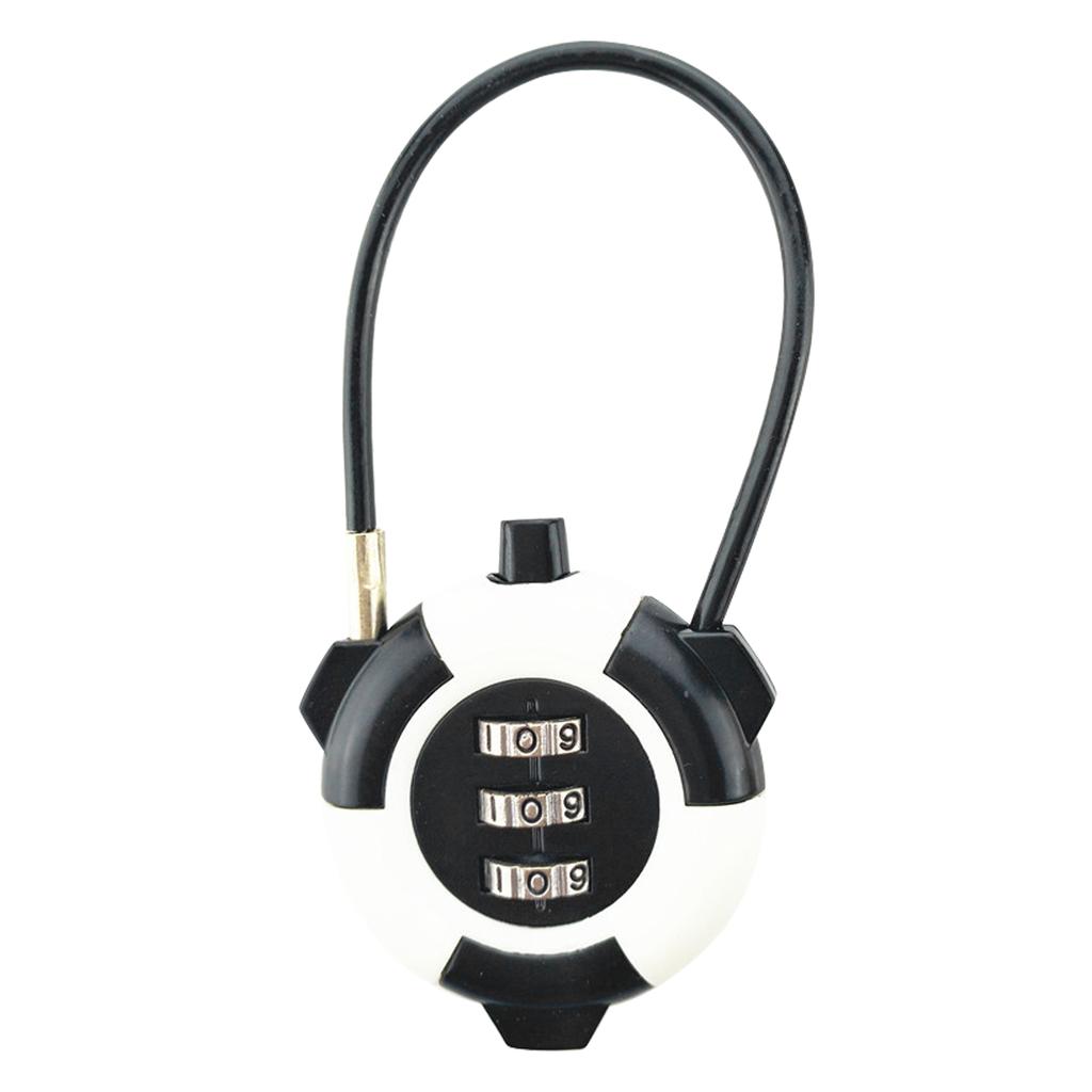 Combination Lock Zinc Alloy Computer Luggage Travel Suitcase Password Lock for WardrobeSky Blue