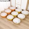 Dual-Color Thickened Plastic Basin for Laundry, Foot Bath, or Kitchen Use