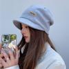 Soft Beanies Elastic Mask Woolen Hat Versatile Peaked Cap  Winter