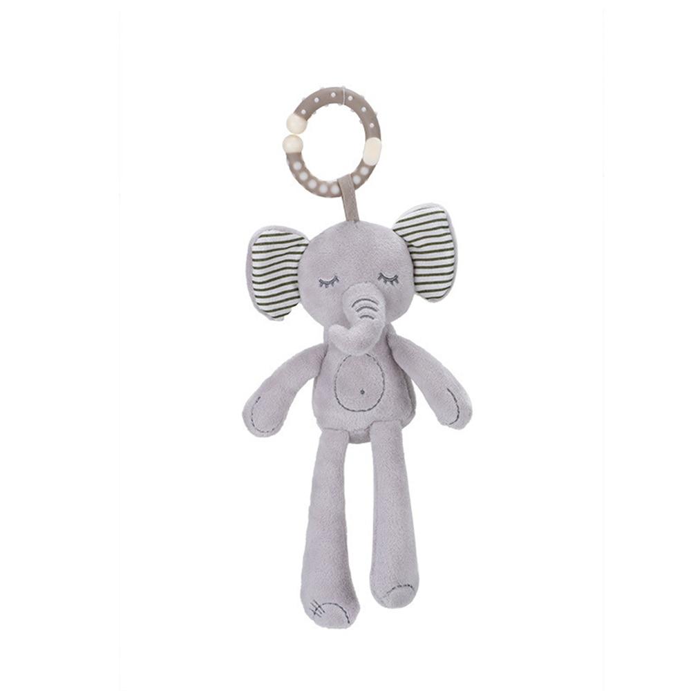 20CM süße Baby Krippe Kinderwagen Spielzeug Kaninchen Bunny Bär weiche Plüsch Infant Puppe Mobile Bett Kinderwagen Kind Tier hängenden Ring