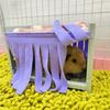 3pcs Guinea Pig Dutch Pig Corner Hiding House High and Low Bed Tassel Door Curtain New Pet Furniture Door Curtain Cute Tassel