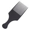 Professional Salon Hairdressing Plastic Black Wide Long Tooth Hair Comb