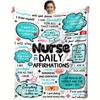 Launch a 1pc Nurse Blanket a Gift for Women Suitable for Nurses Daily Use a Thank-You Gift for Nursing Graduates Made of Fleec