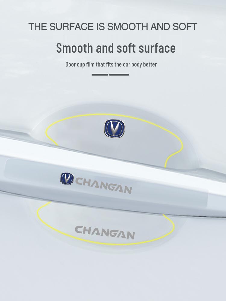 Roewe RX3/RX8/RX5PLUS Door Handle Anti-Scratch Film: Invisible Protection for Door Bowls
