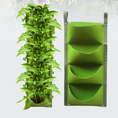 Planting Bag Waterproof Strong Load-bearing Strongly Absorbent Felt Wall-mounted Planting Flower Grow Bag Garden Decor