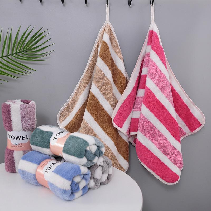 1 Pc Thickened Quick Drying Absorbent Bath Towel Soft Face Towel for Home Bathroom