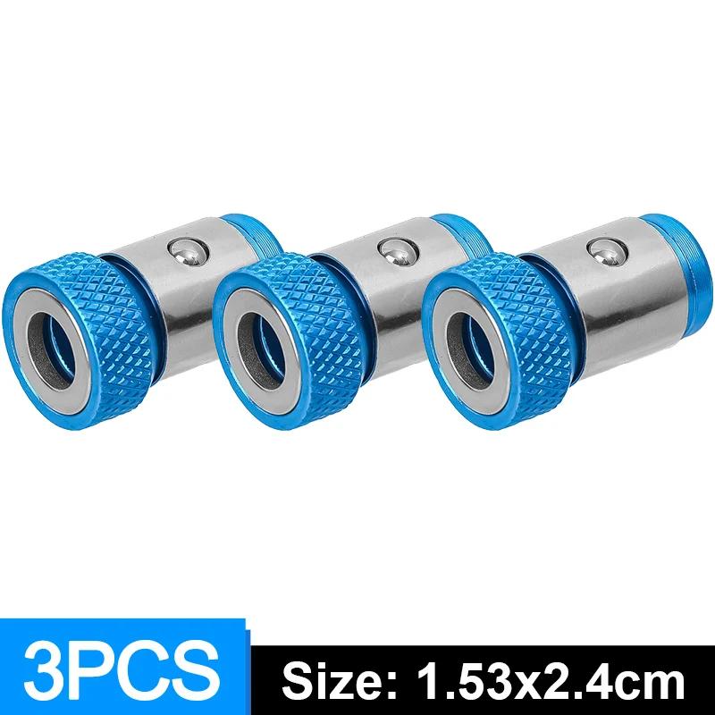 Magnetic Ring Screwdriver Bit Holders Cross Phillips Magnet Strong Magnetizer Removable Part Adapter Screw Driver Power Tools