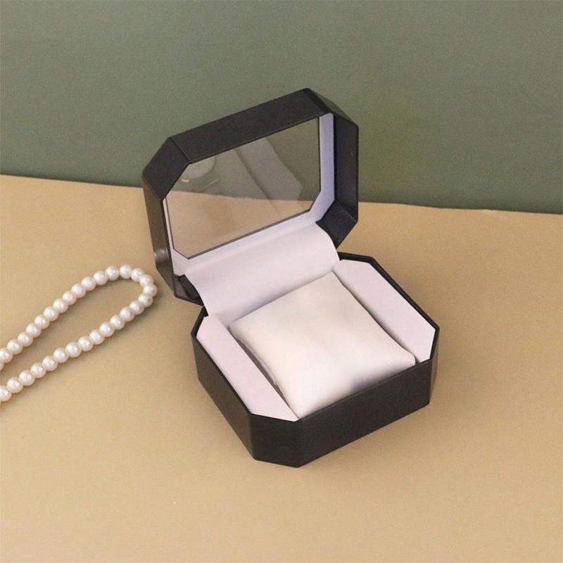 

Коробка для часов Высококлассная в европейском стиле Мужская акриловая коробка для демонстрации часов Коробка для хранения часов