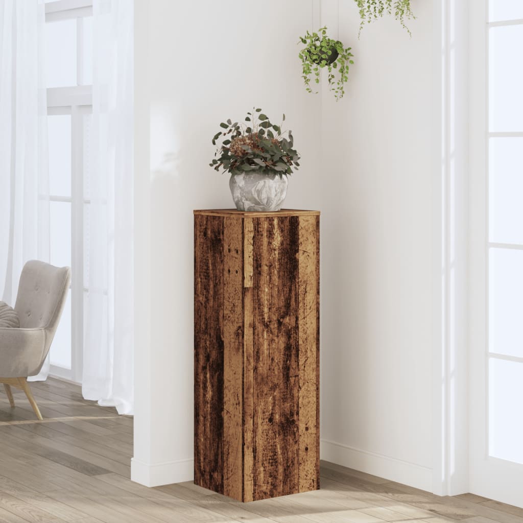 Rectangular garden, entrance plant stand, wedding flower arrangement, flower pot stand, living room decoration stand, speaker stand, 33x33x100 cm