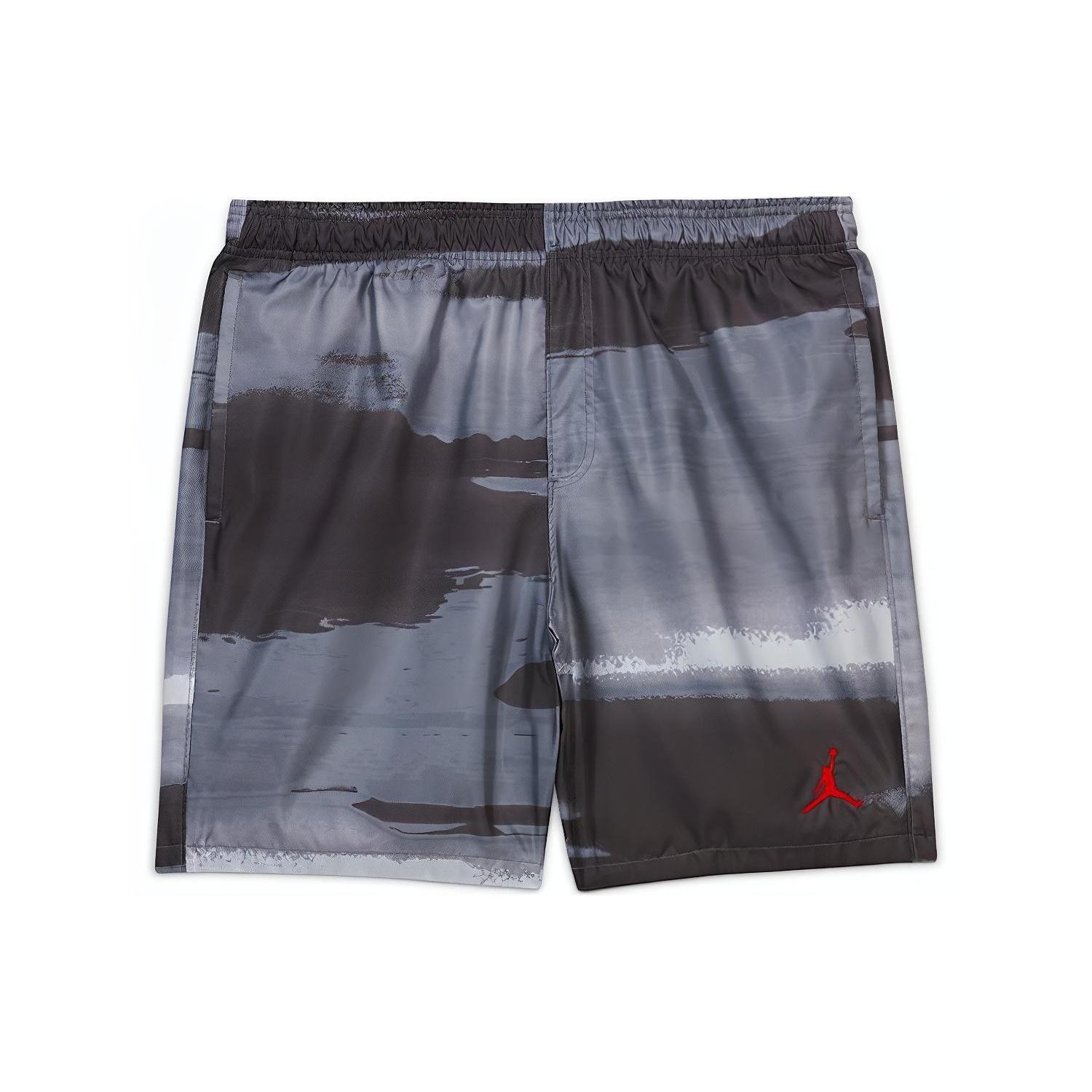 Air Jordan Legacy Casual Sports Breathable Printing Shorts Gray Men s CW0840-010 XXL